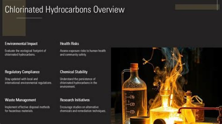 Do chlorinated hydrocarbons decompose?