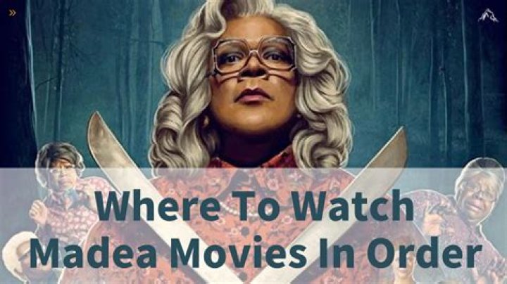 Where can i watch madea movies for free?